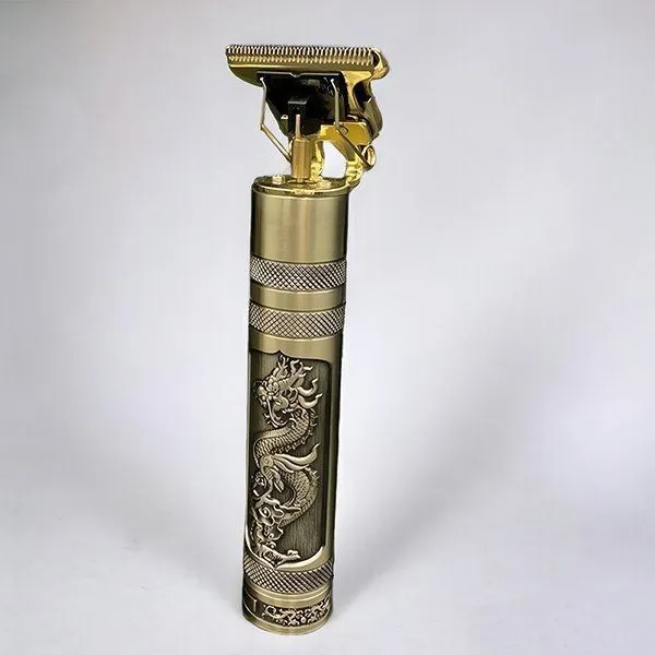 Aparador de Cabelo Profissional Dragão Dourado Vintage