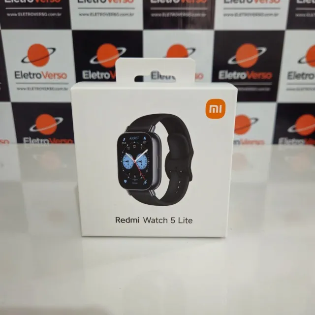 Smartwatch Redmi Watch 5 Lite com GPS Novo (Lacrado)