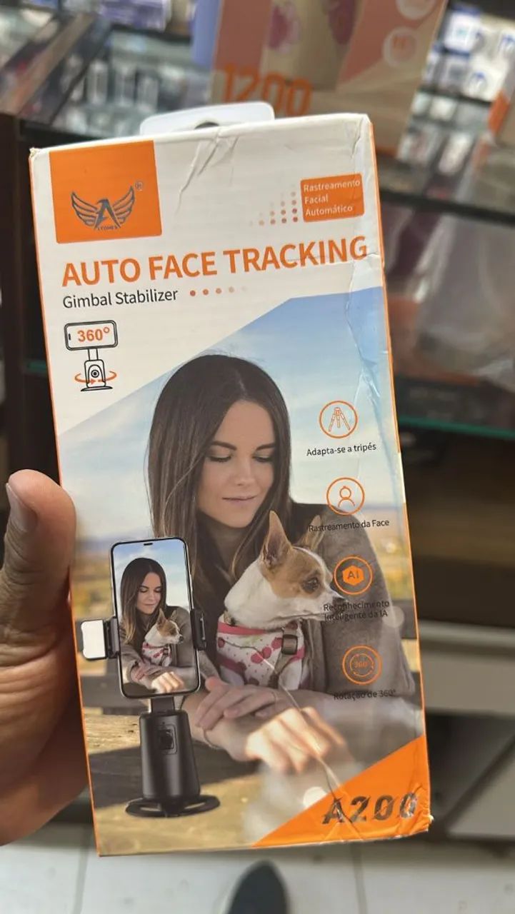 Gilmbal giratório de 360° com corpo de rastreamento automático  - Foto 2