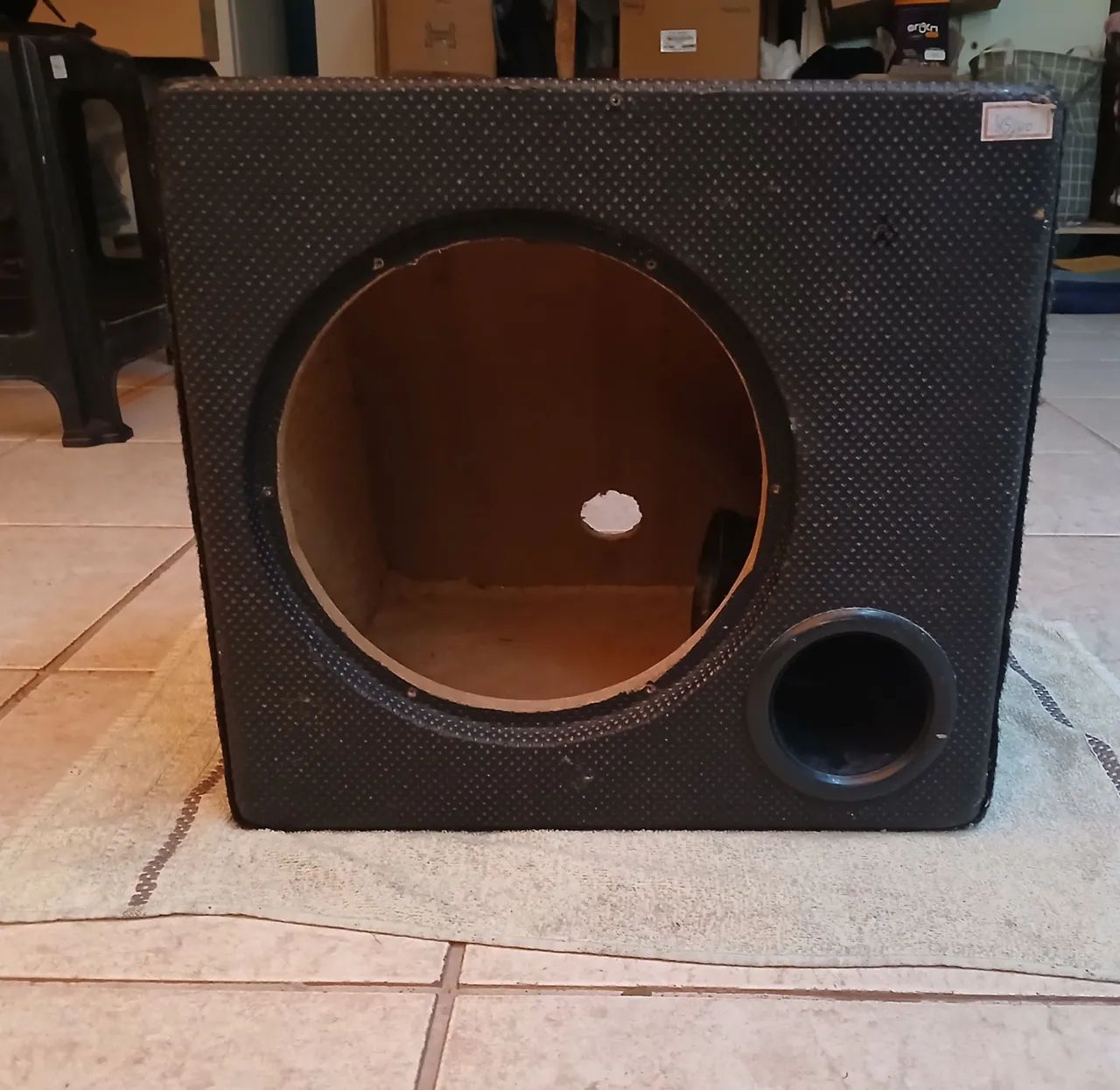 Caixa Salada Usada Para Subwoofer 10 Polegadas Leia Anúncio 