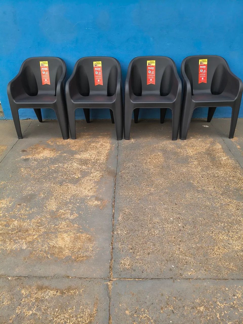 Cadeiras de plástico para área externa - Foto 5