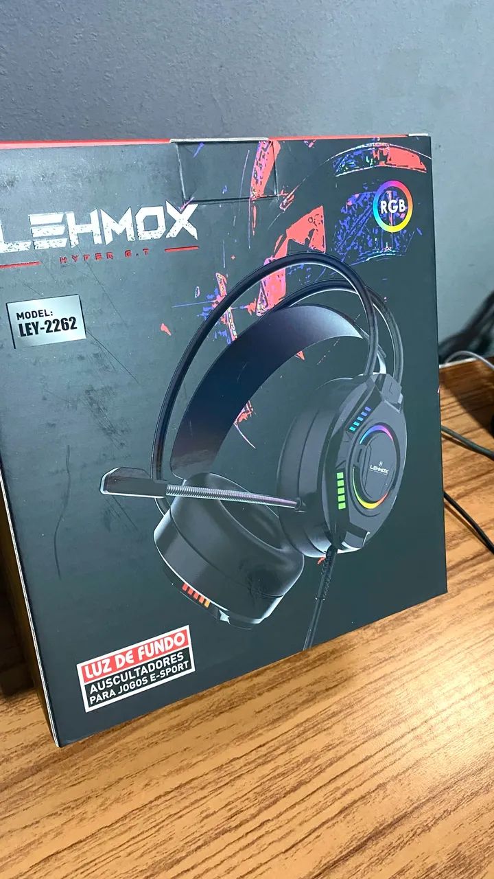 Headset fone gamer com microfone Rgb  - Foto 3