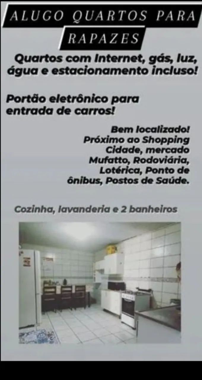 Quarto mobiliado masculino  - Foto 2