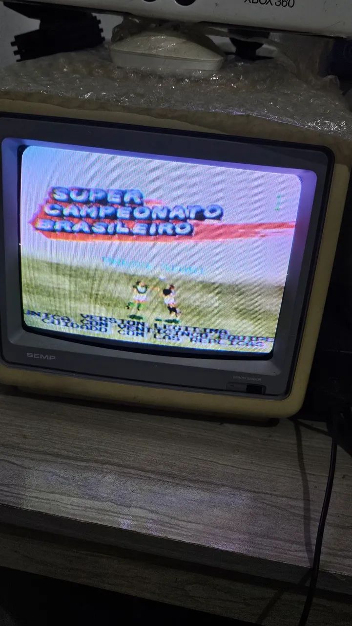 TV SEMP 102 COM 10 POLEGADAS RETRO EXCELENTE PARA GAMES ANTIGOS SOM E IMAGEM SENSACIONAL - Foto 4