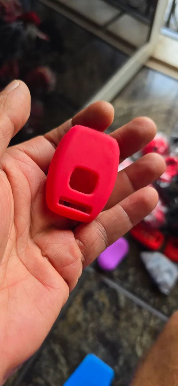 Capa em silicone para chave honda - Foto 2