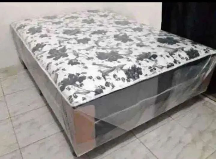 Cama Box na embalagem emtregoo