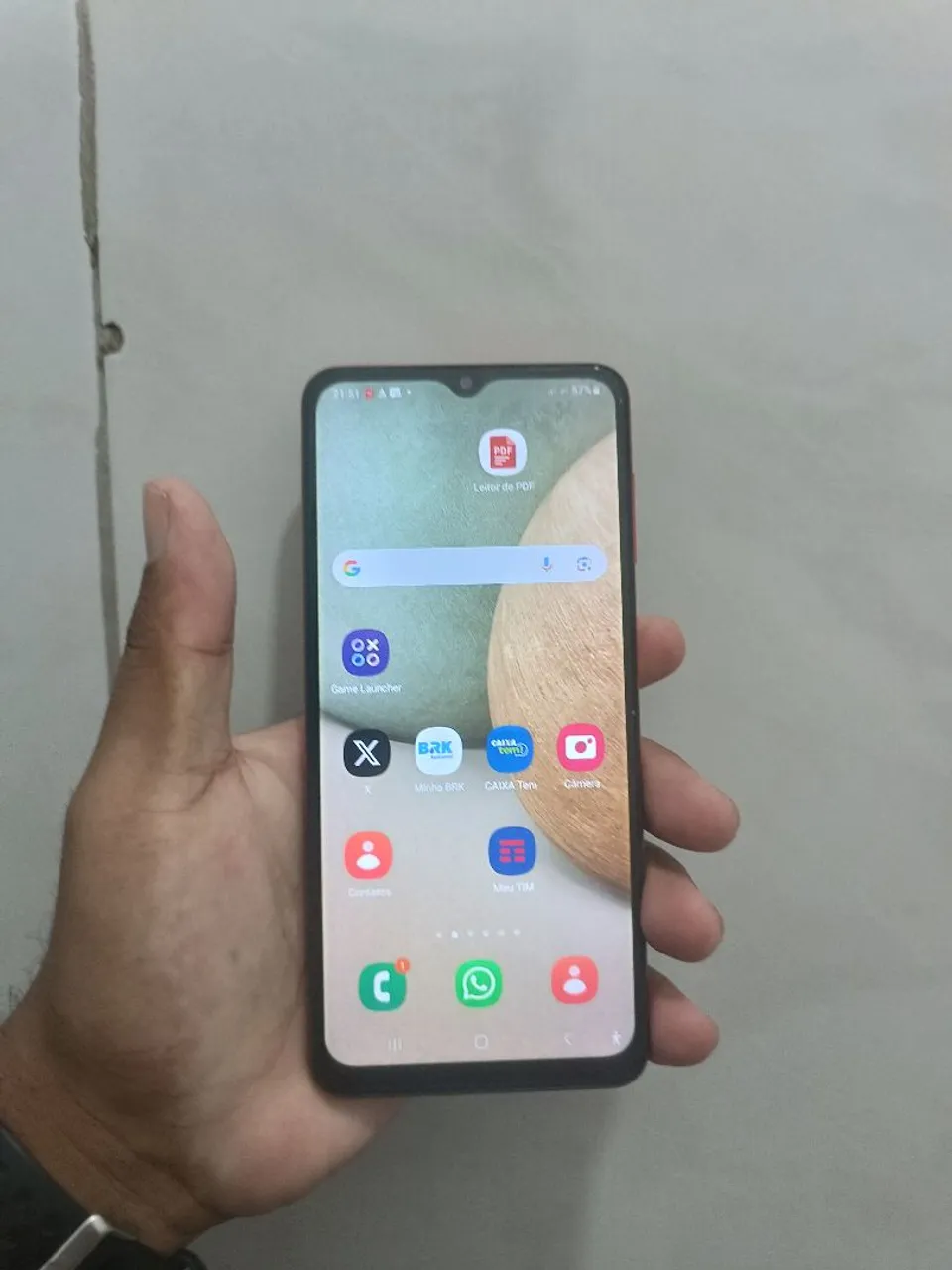 Celular Samsung A12, 64GB,Tela 6.5'', 4GB RAM, Câmera Quádrupla + Selfie 8MP.