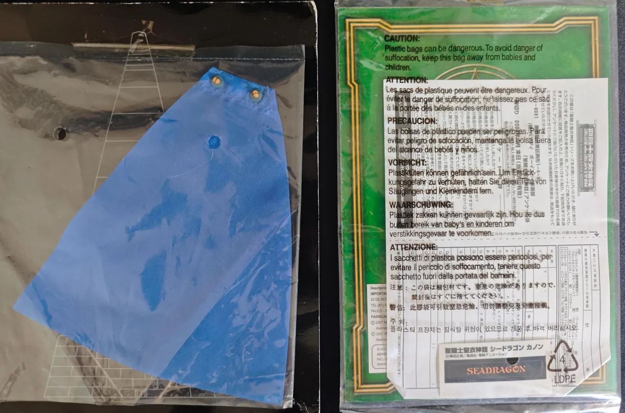 Cloth Myth Kanon de Cav Marinho 1.0 Bandai - Foto 5