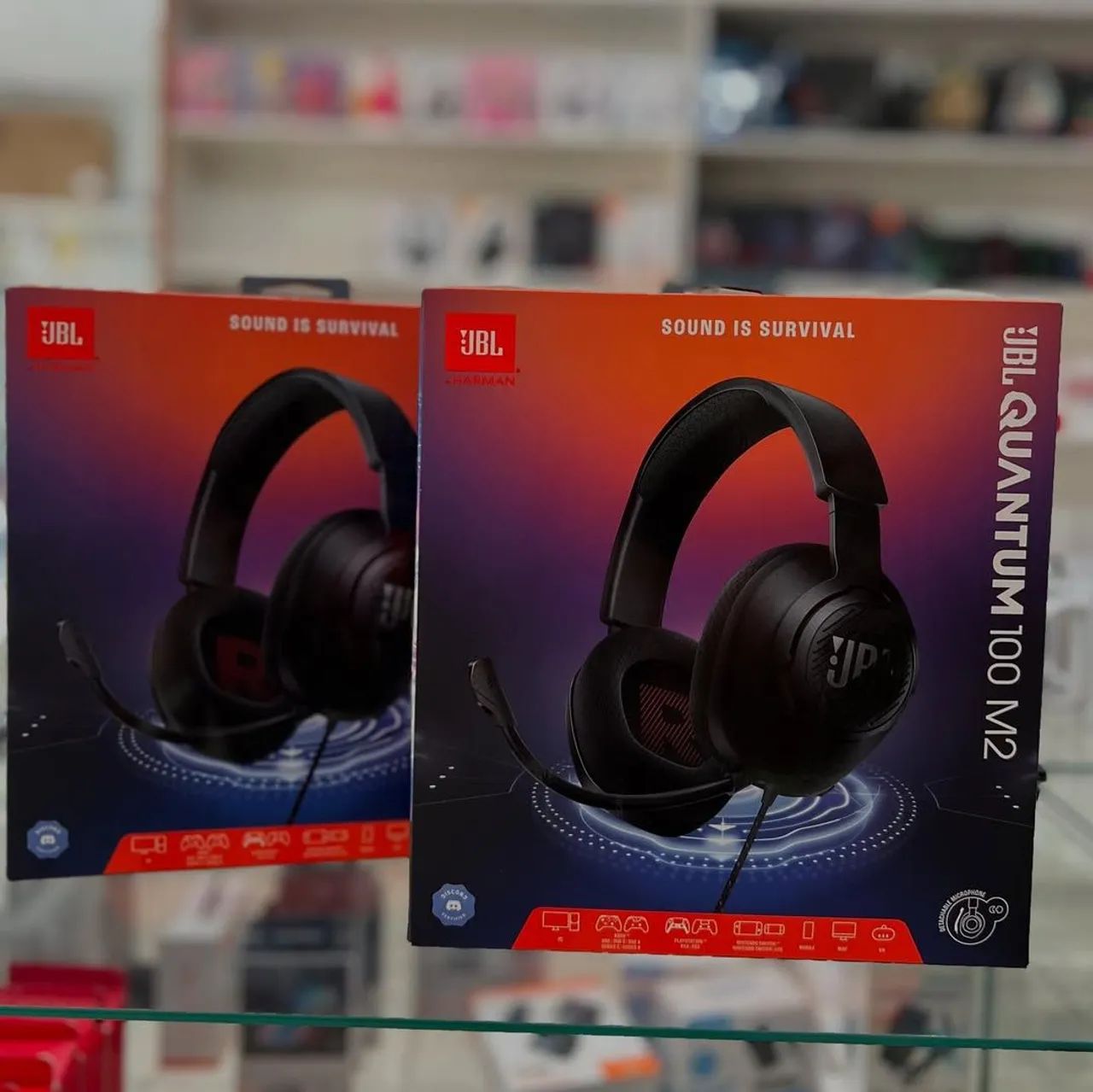 Fone Quantum 100 M2 JBL novo Original