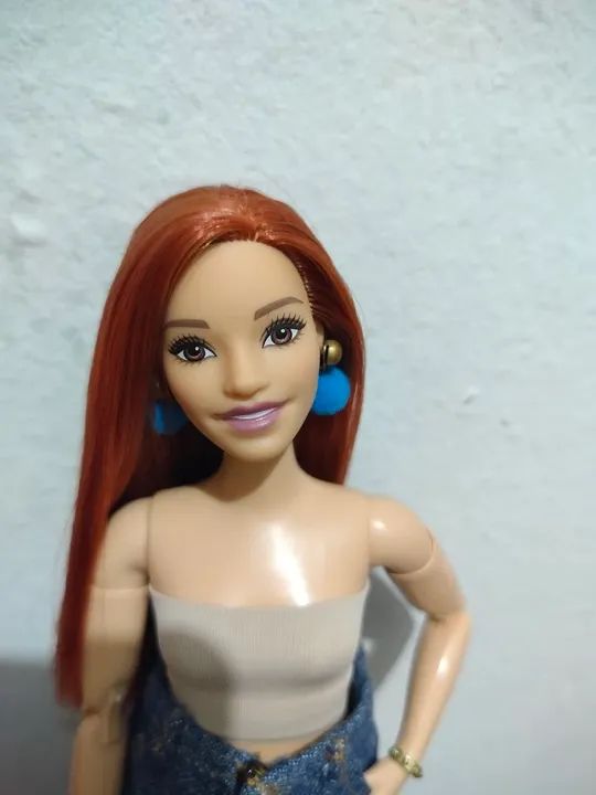 Boneca Barbie made tô move ruiva  - Foto 3