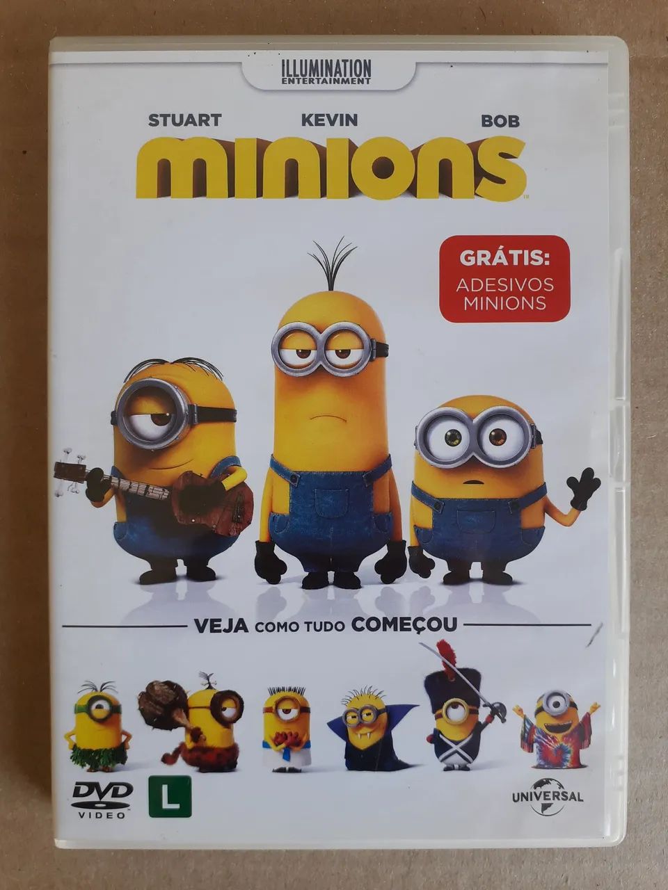 DVDs Minions e Meu Malvado Favorito 2 - Foto 3