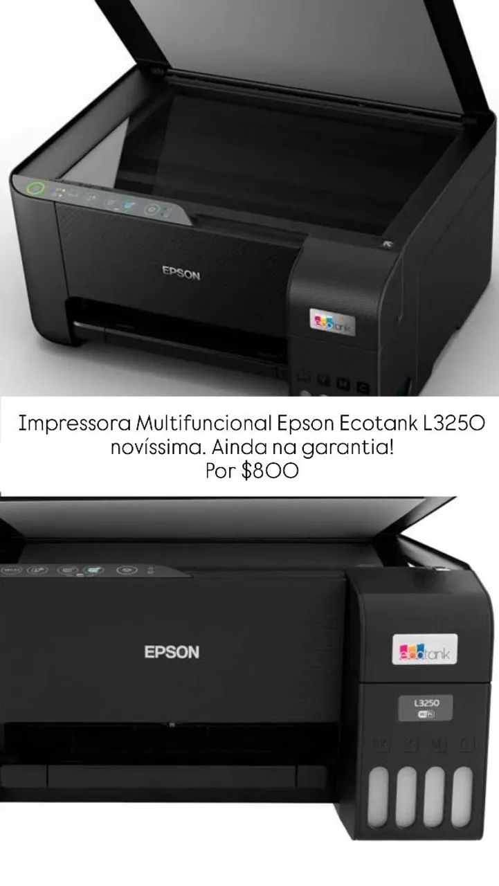 Impressora Epson EcoTank L-3250 - Foto 3