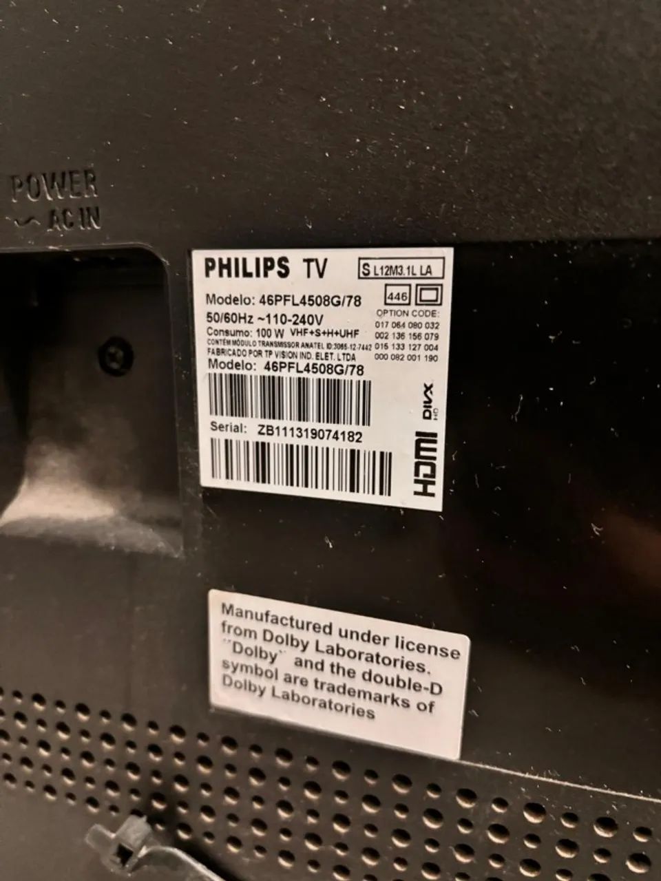 TV Philips 46 Pol LED Full HD - Foto 2