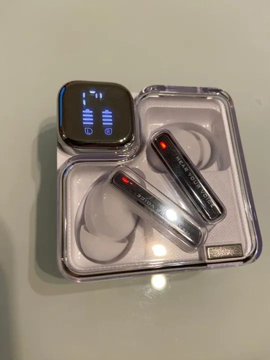 Fone Bluetooth Qcy T31 Melobuds Neo 5.3 Conexão Multiponto Cor Branco - Foto 3