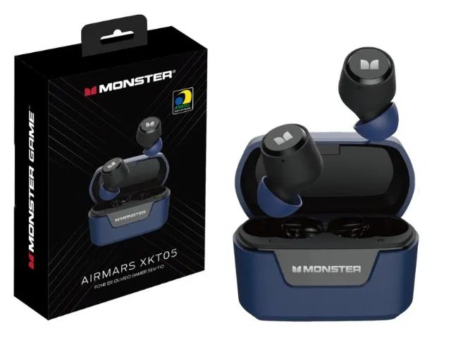 Fone De Ouvido Bluetooth 5.2 Monster Xkt05