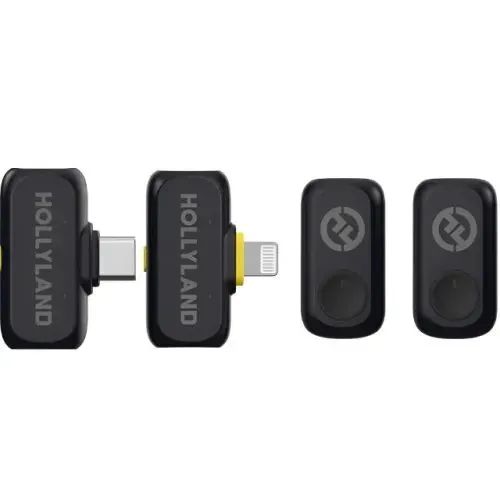 Microfone Hollyland Lark A1 Combo Usb-c e Lightning Lacrado - Foto 2