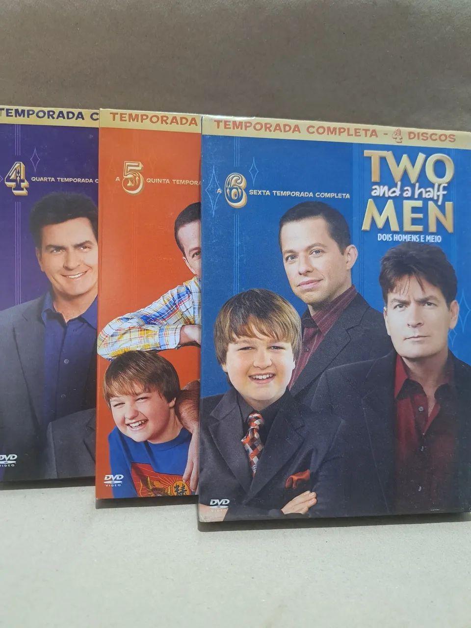 Two and a Half Men - Completo - 8 Temporadas (DVD) - DVD, Blu-Ray