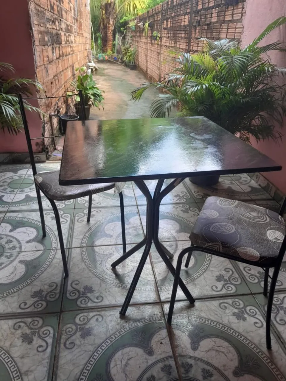 Mesa com 2 Cadeiras para Área Externa