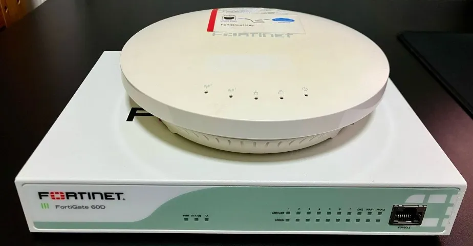Fortinet FortiGate 60D + FortiAP 221C