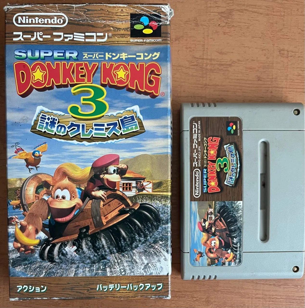 Game super famicom - donkey Kong 