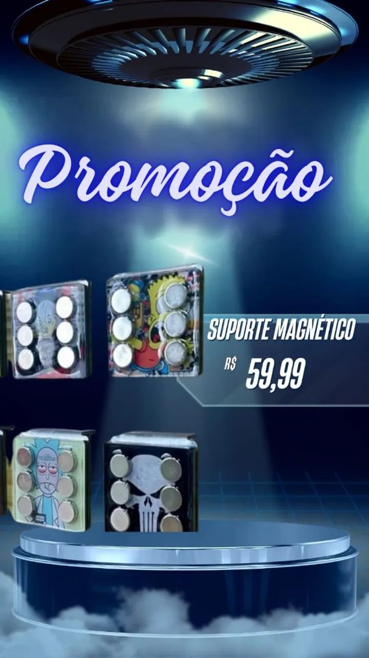 Suporte Magnético para Celular em Promoção!