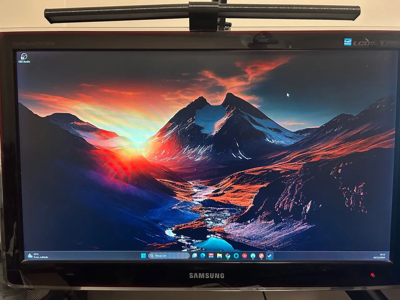 Monitor Tv Samsung LCD 24 polegadas - Foto 2