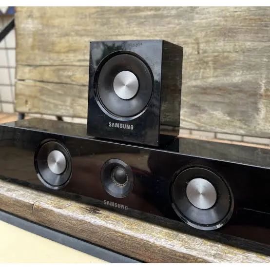 Home Theater Samsung - super potente 1000W RMS , completo com cabo óptico digital  - Foto 2