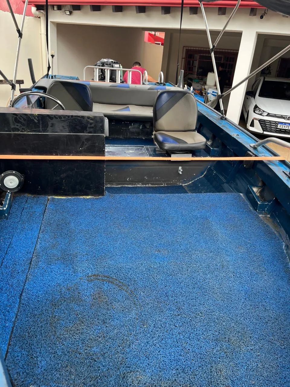 Lancha 18 pés motor Yamaha 60 hp - Foto 7