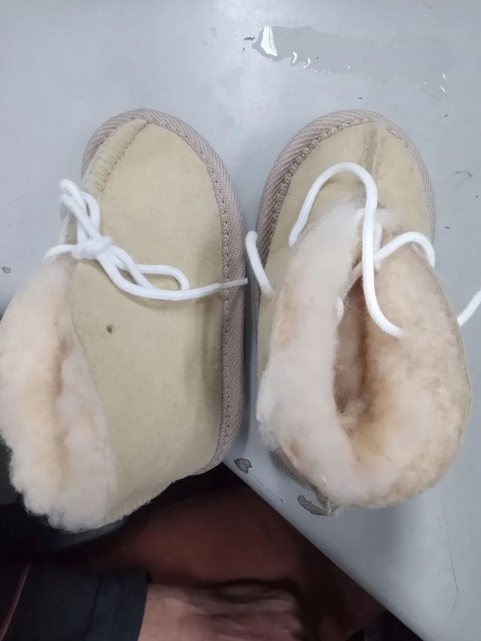 sapatinho tênis pantufa bebê acolchoado novo lindíssimo - Foto 2