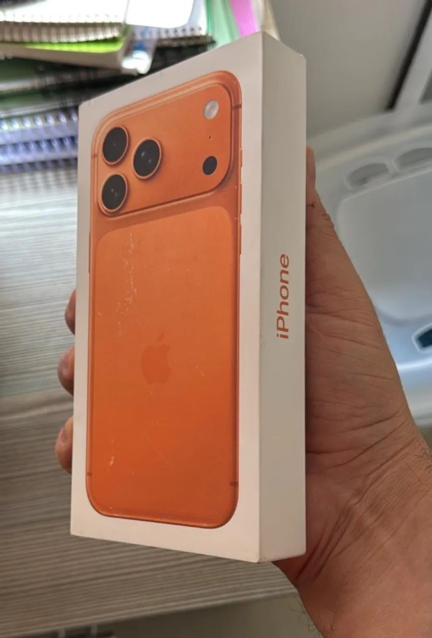 iPhone 17 Pro Max 256GB Laranja | Novo Lacrado | Garantia Apple