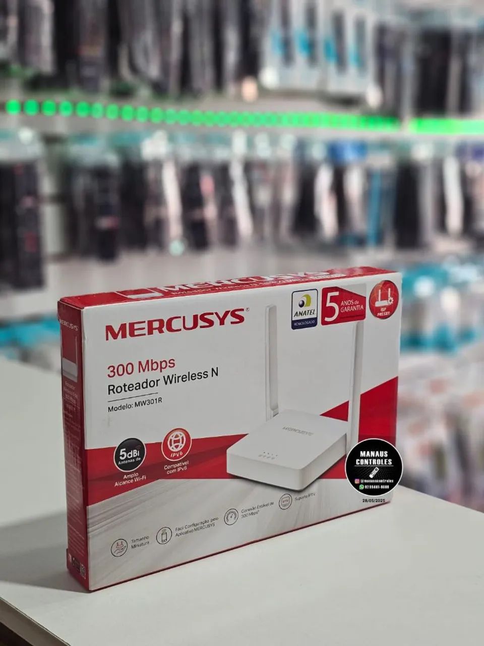Roteador Wireless Mercusys 