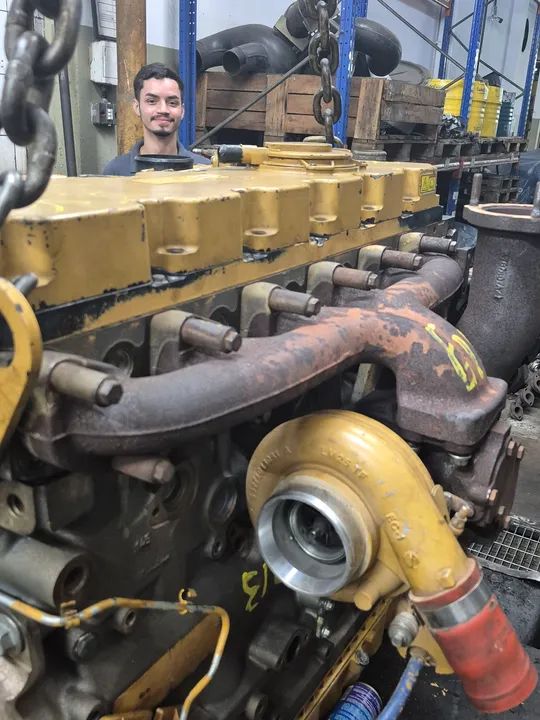 Motor Caterpillar C7.1   std usado