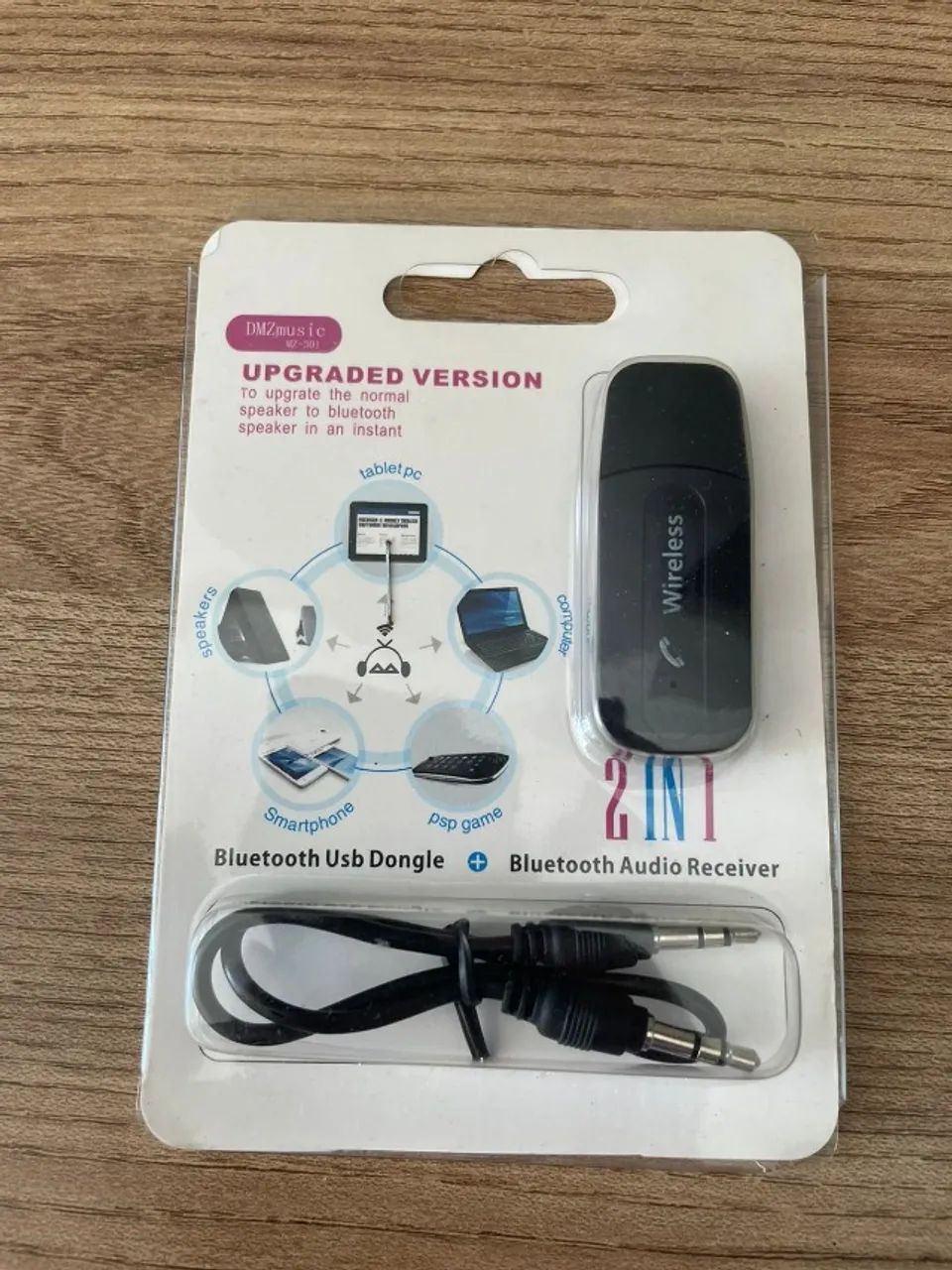 Receptor Bluetooth Pendrive para som de carro
