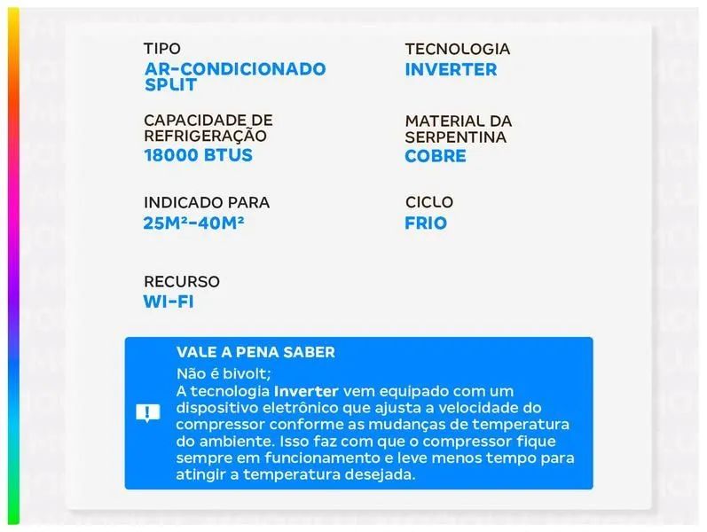Ar Condicionado split 18 000 - Foto 2