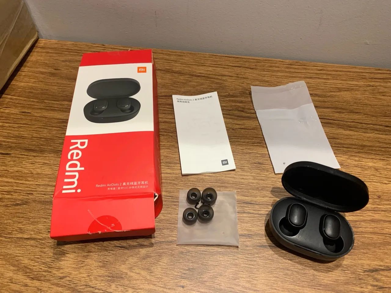 Original Fone de ouvido Redmi AirDots 2 - Xiaomi - Foto 2