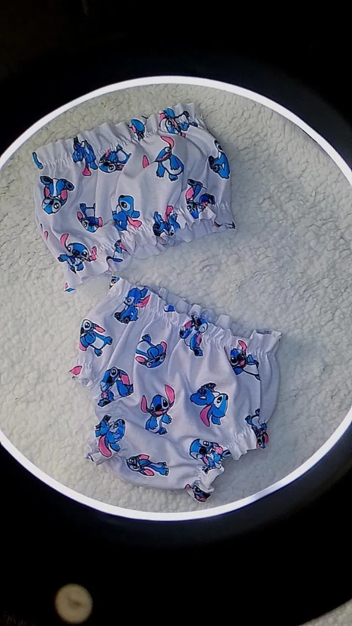 Conjunto Infantil bebê Stitch
