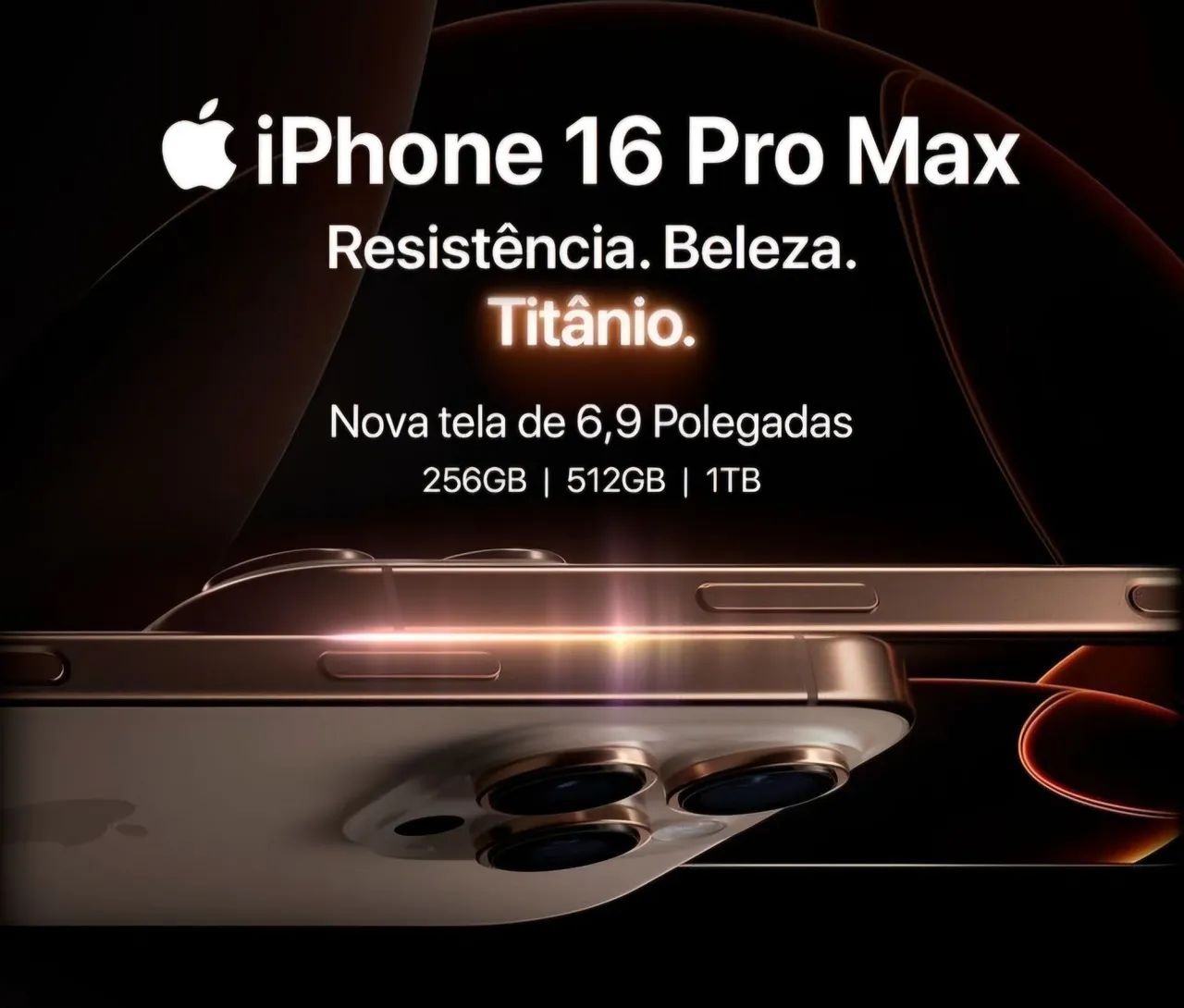 Iphone 16 Pro Max 256GB |Novos |Nota Fiscal |Garantia Apple de 1 Ano |Até 12 Vezes - Foto 3