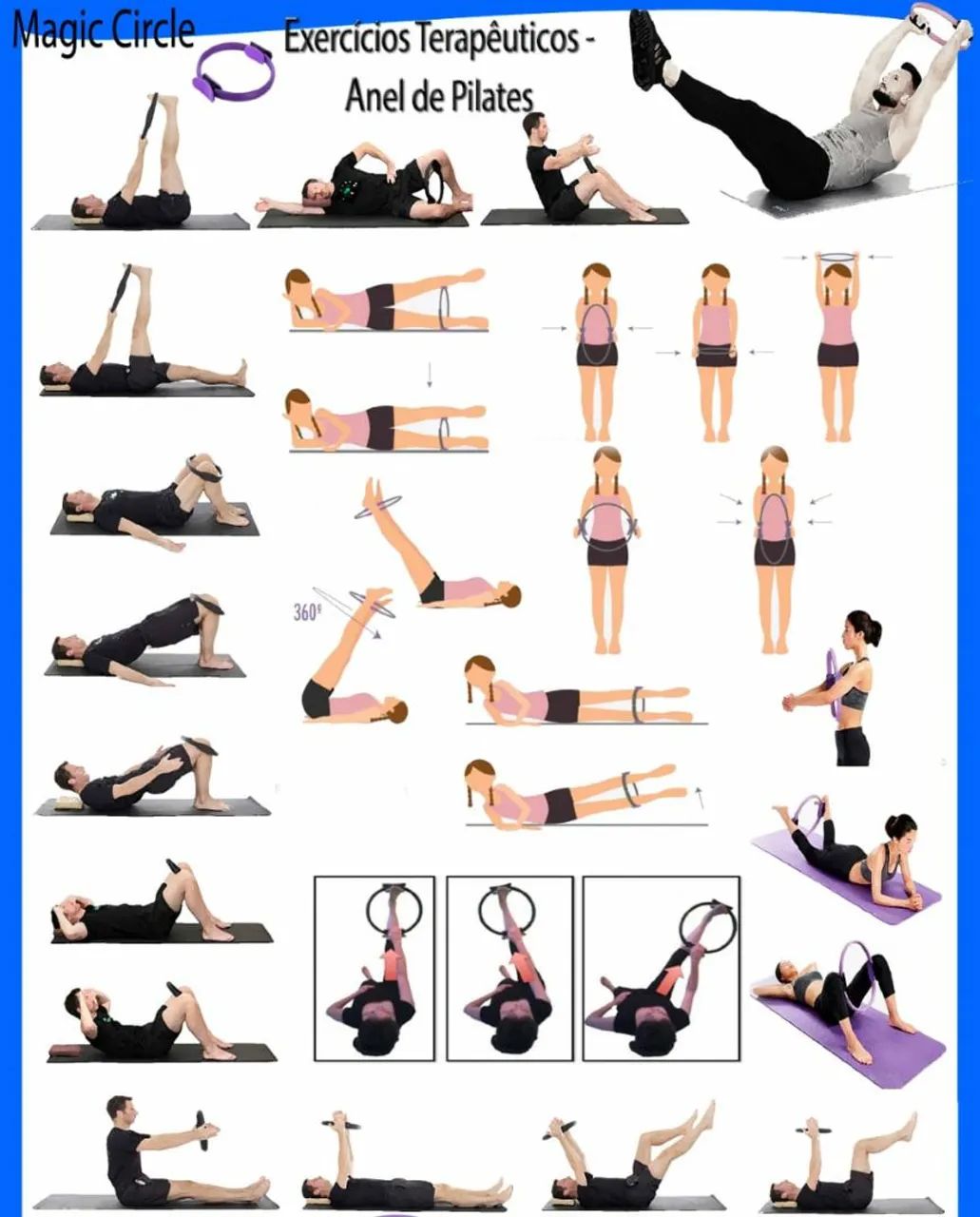 Anel tonificador arco de pilates - Foto 5