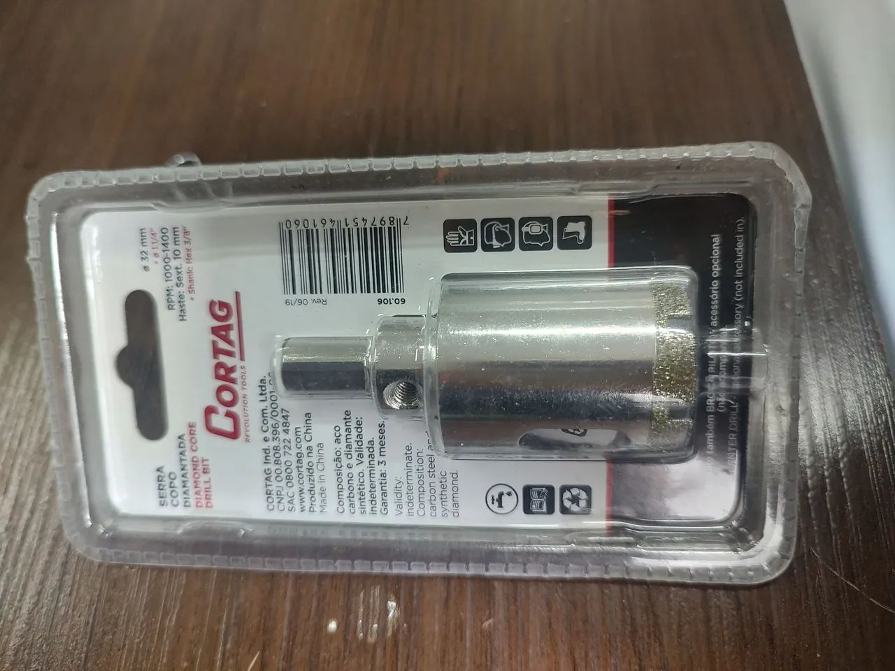 Serra Copo Diamantada 1 Pol - Cortag - Foto 2