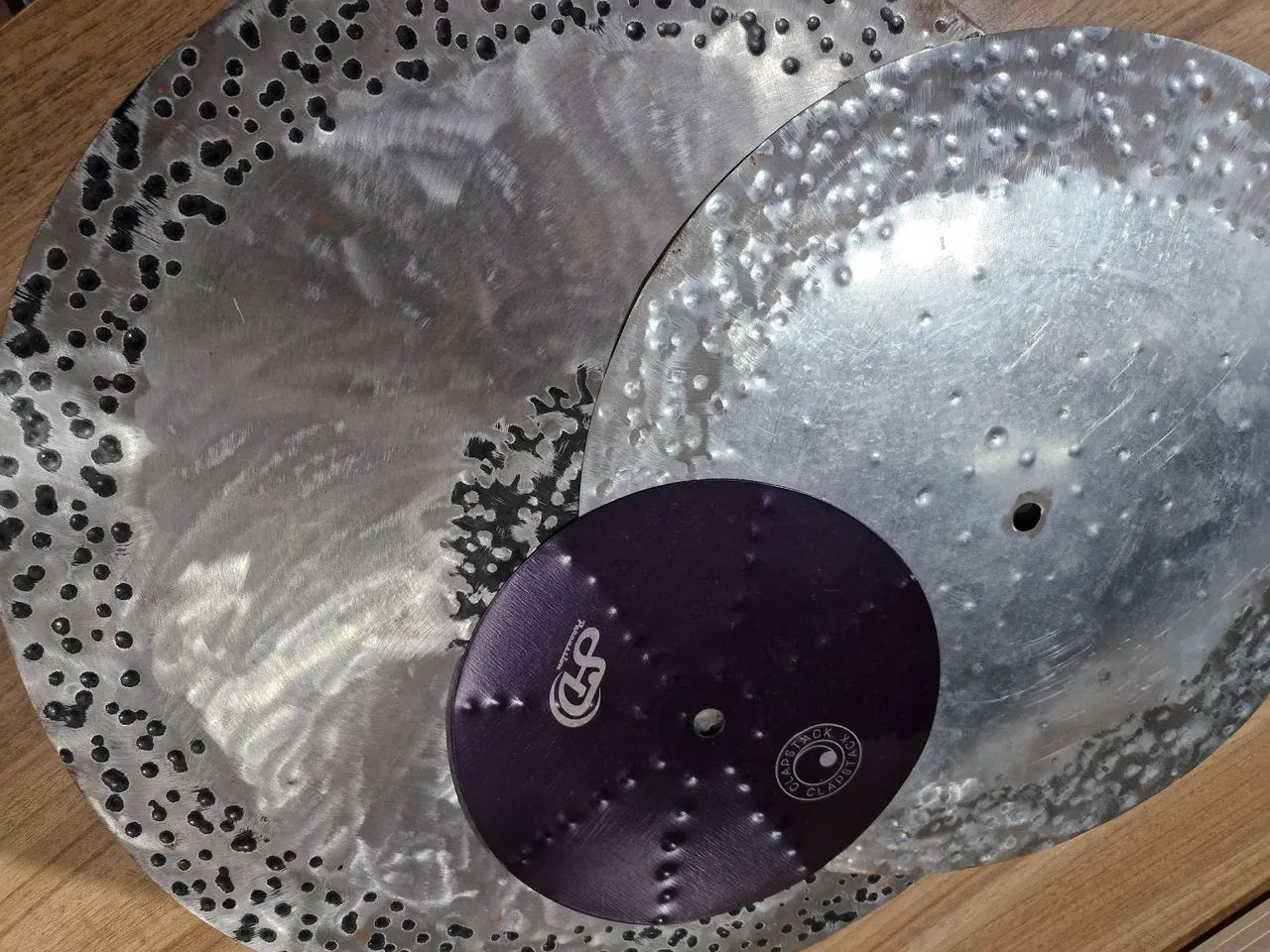 Prato De Efeito Clap Stack 18" Polegadas das SD Percussion (Luthier) - Foto 4