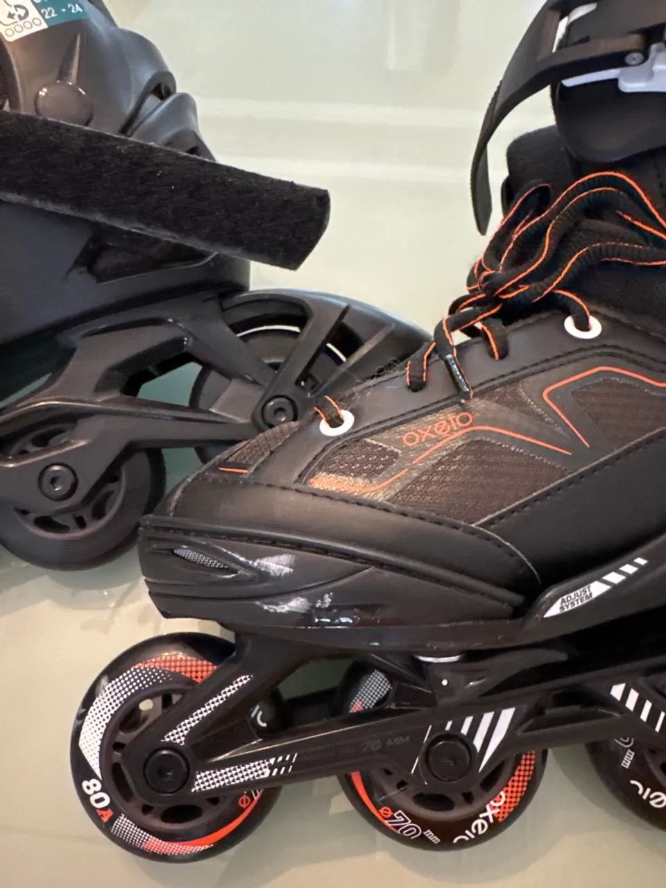 Patins Roller Oxelo Ajustável - Tamanho 33-36 - Foto 2