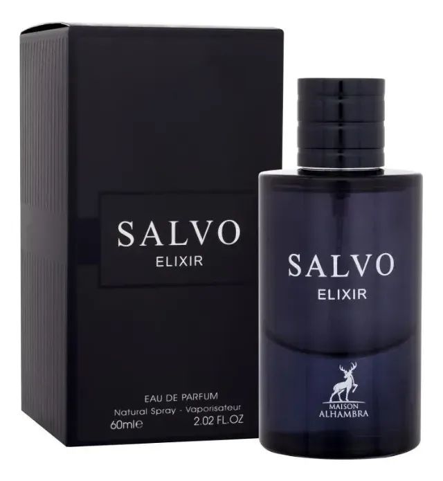 Perfume Árabe Maison Alhambra Salvo Elixir Eau De Parfum 60 Ml (Lacrado)
