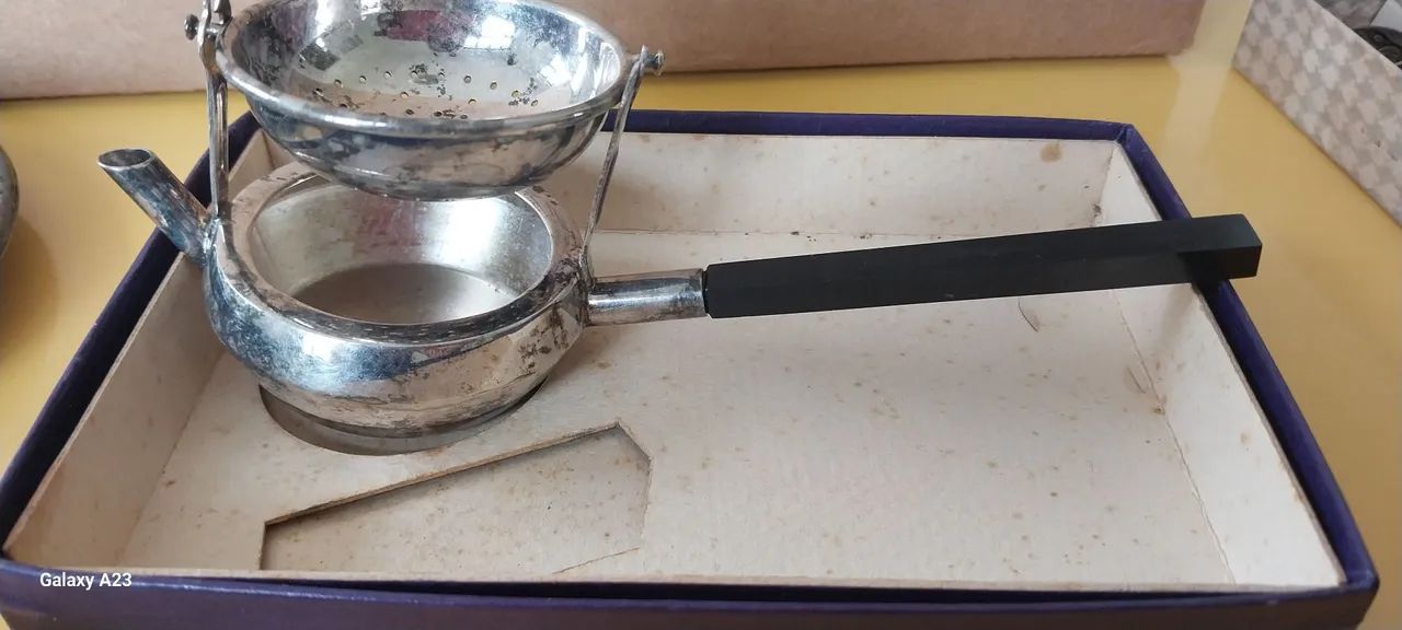 Chá Silver Plated com Cabo de Baquelite - Foto 2