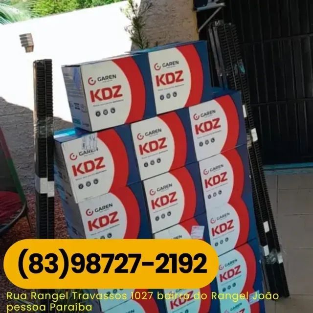 Motor para portão Garen 400kg kdz speed kit completo para vim buscar na loja