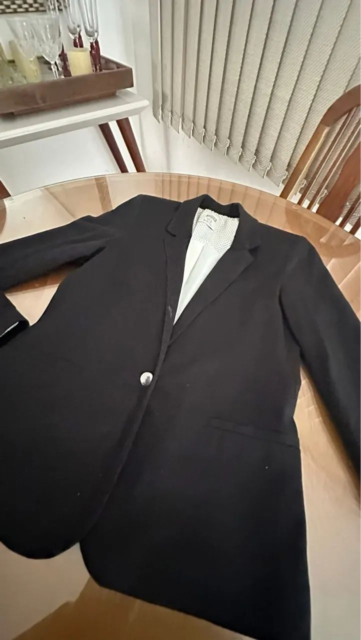 Blazer Preto Elegante - Foto 3