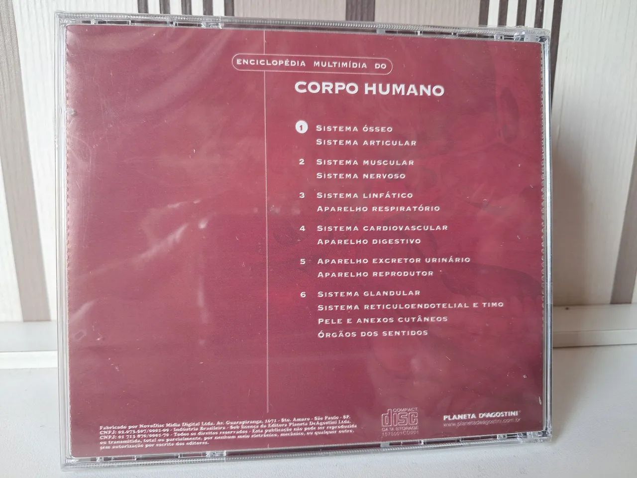 6 CD-ROMs Enciclopédia Multimídia do Corpo Humano LACRADOS - Foto 4