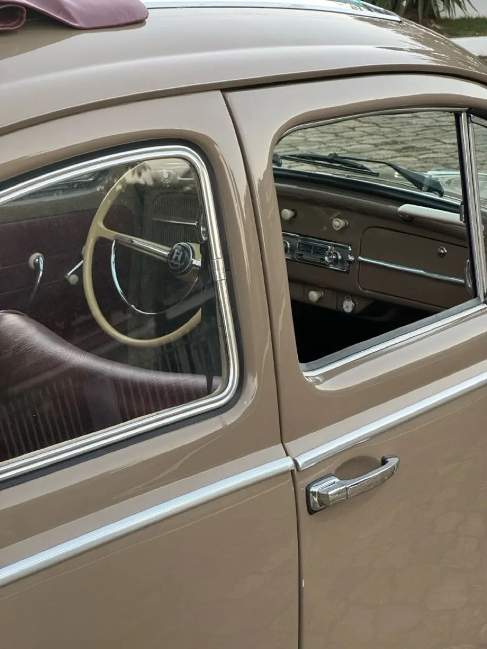 Fusca 1300 1967 - Placa preta - Foto 2