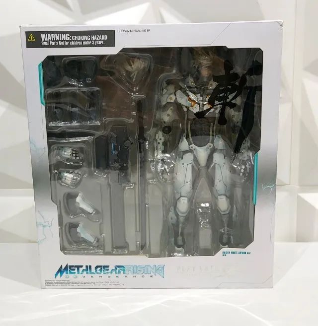 Play Arts Kai Metal Gear Rising 2 Raiden Blue E White Ver. - Foto 2