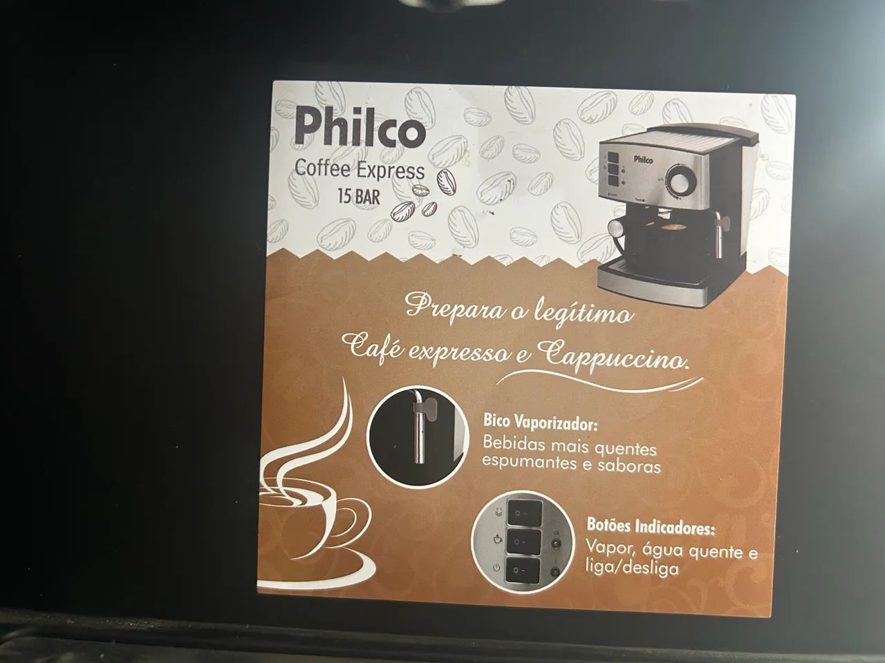 Cafeteira elétrica nunca usada