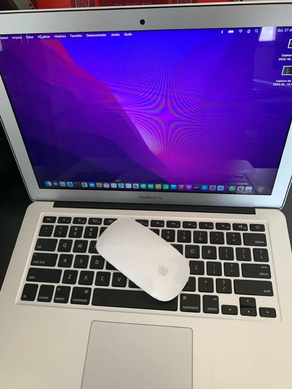 MacBook Air - Tela Retina - Mouse Apple